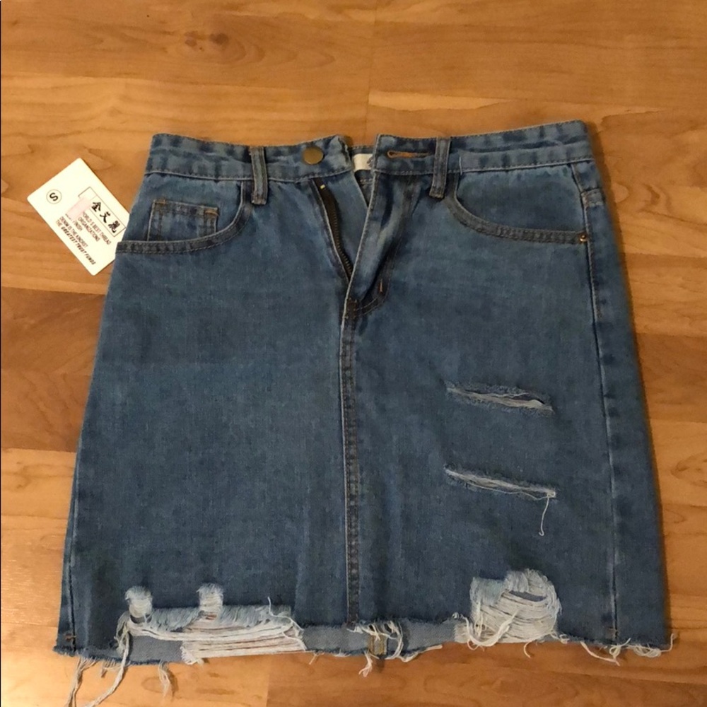 Jean skirt